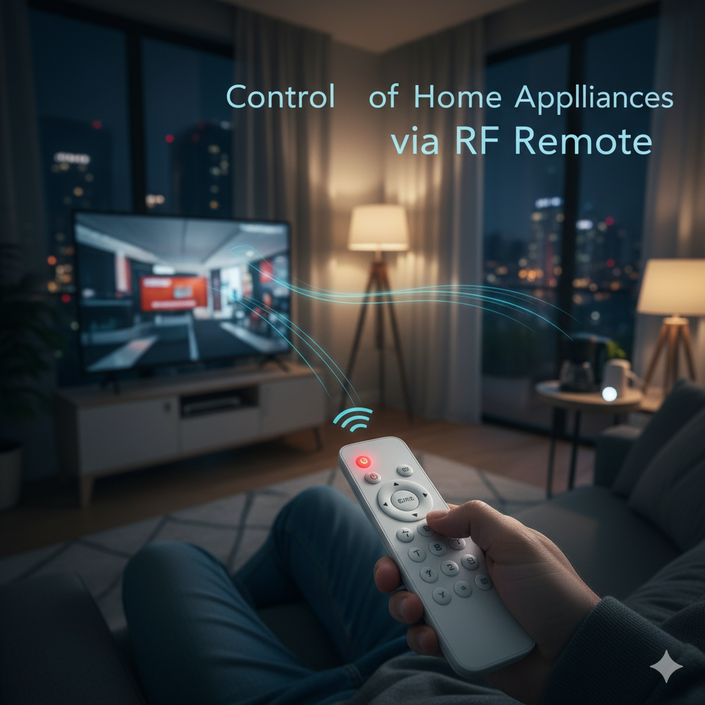 التحكم بالأجهزة بالريموت اللاسلكي