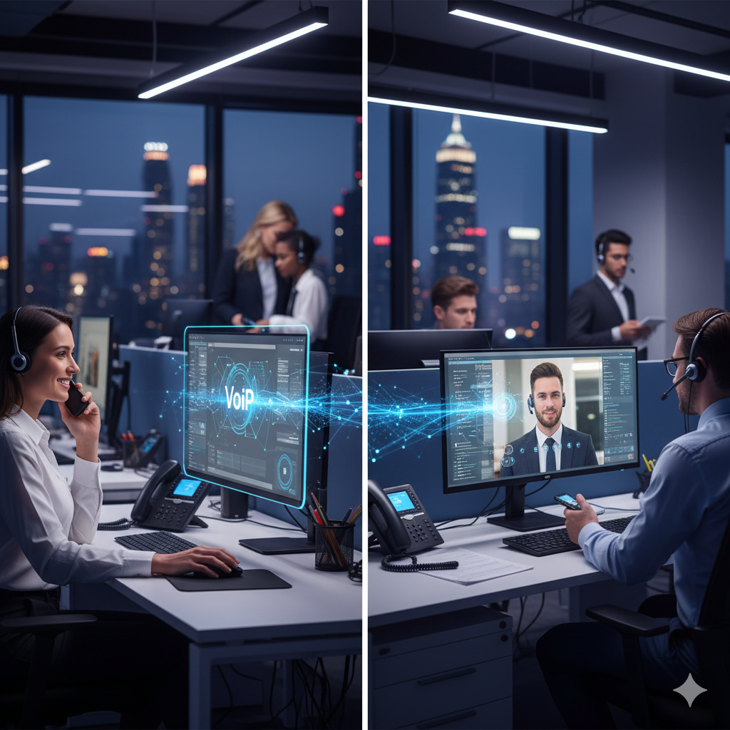 نظام VoIP للاتصالات الداخلية