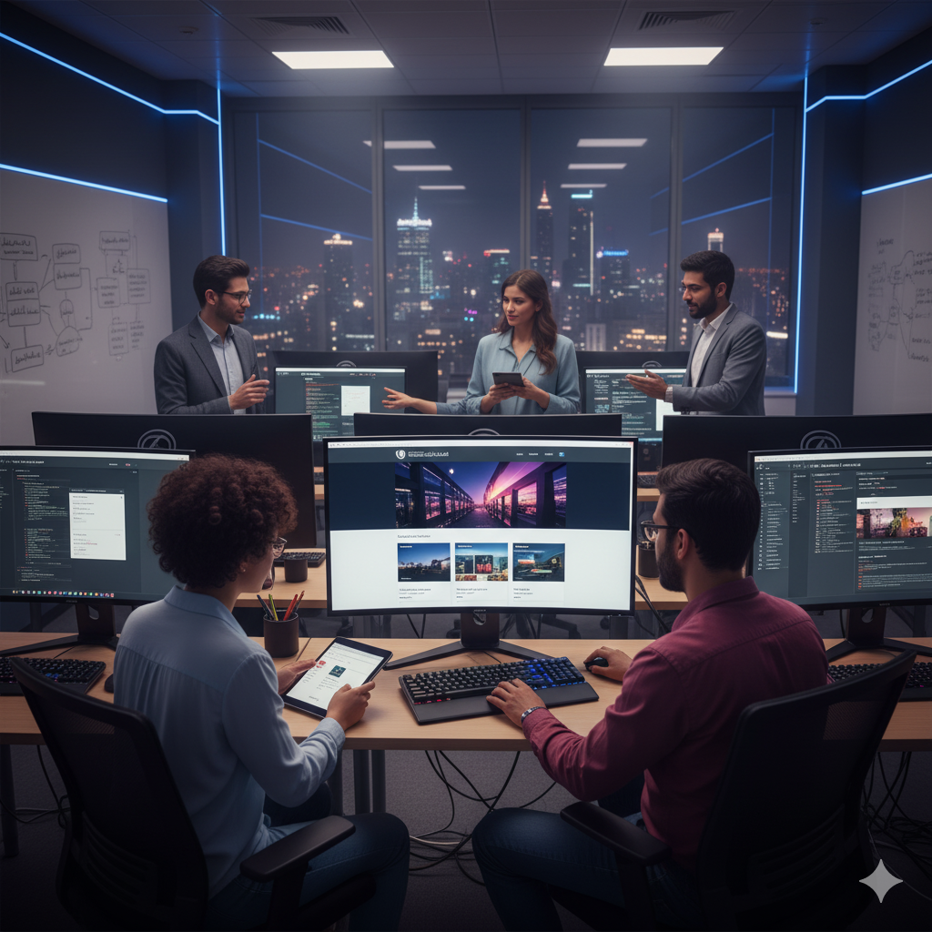 إنشاء مواقع إلكترونية للجامعات